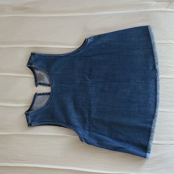 AERIE Denim Top - Picture 1 of 2